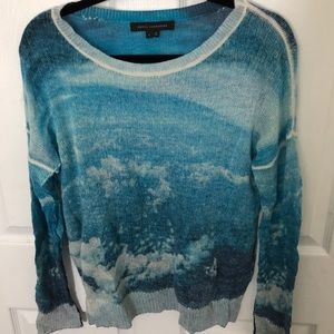 Skull Cashmere Pontus Blue Skies Sweater